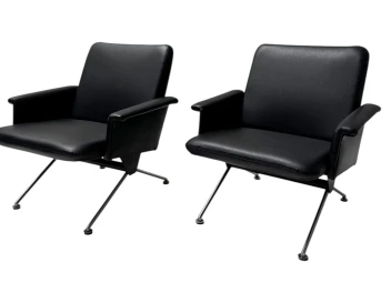 Mid-Century Modern Lounge Chairs No. 1432 by Andre Cordemeijer for Gispen, 1961